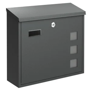 Basi - BK 350M modern postaláda kerítésre