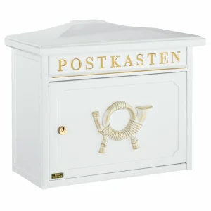 Burg Wachter - Sylt 1883 W antik kerítésen kívüli postaláda